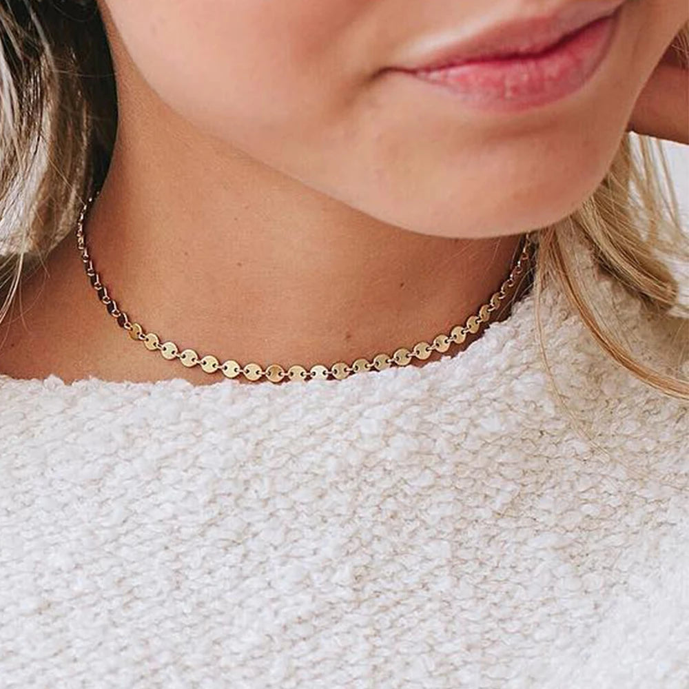 Colar Choker Minimalista