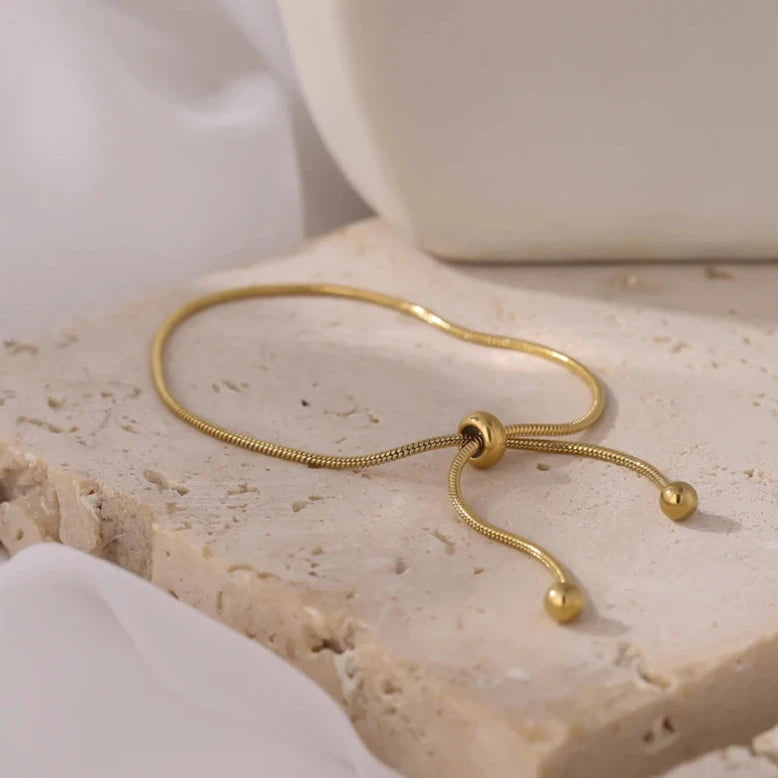 Pulseira Ajustável Minimalista Cilíndrica