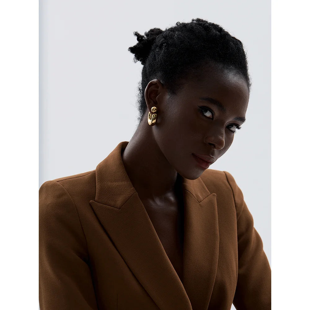 Brinco em Ouro 18k Argola C