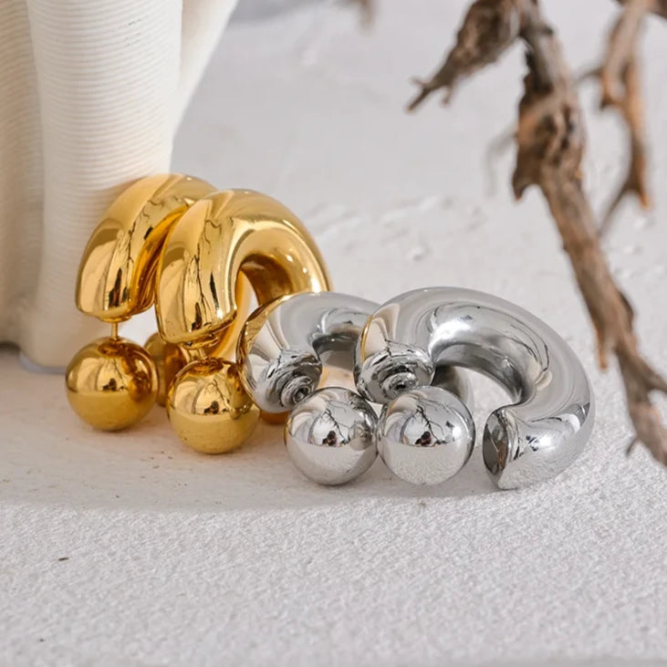 Brinco em Ouro 18k Argola C