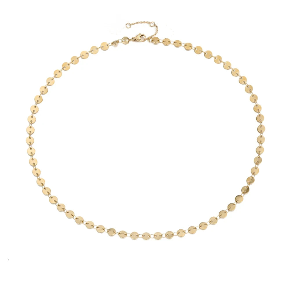 Colar Choker Minimalista