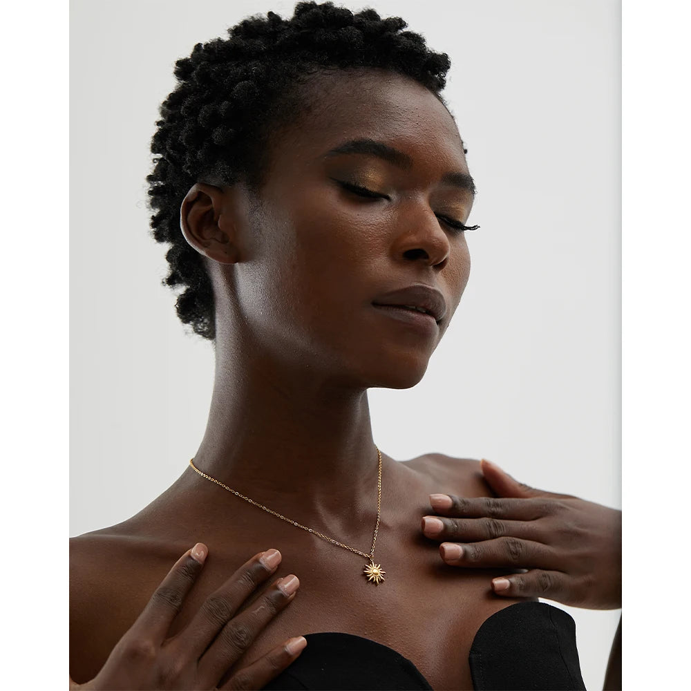 Colar Pendente Sol Ancestral