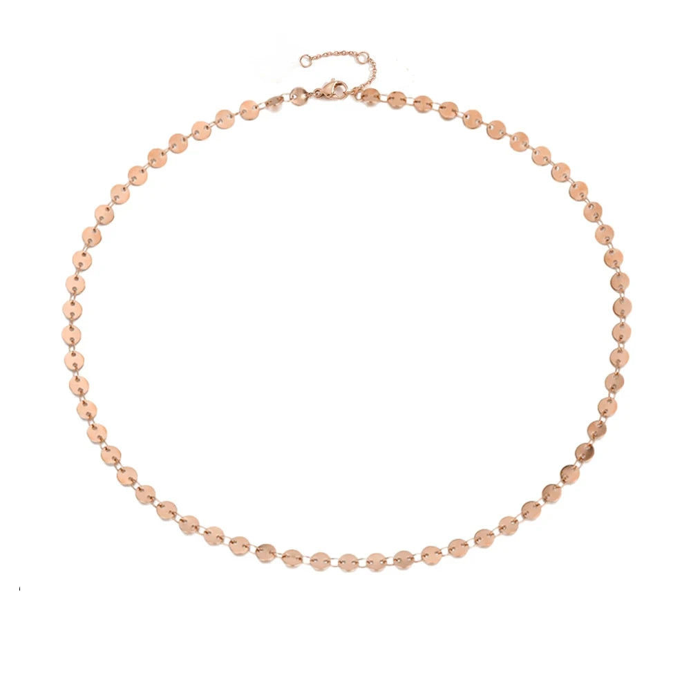 Colar Choker Minimalista