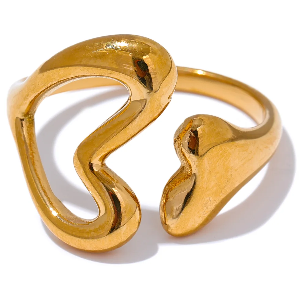 Anel Ajustável Duplo Coração