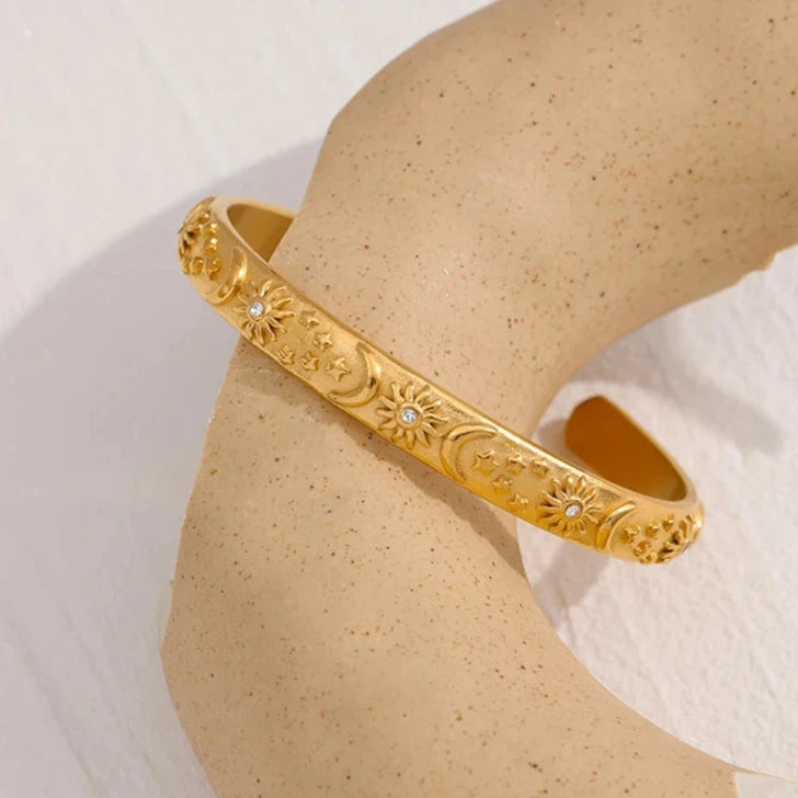 Pulseira Bracelete Ajustável Astros Celestes