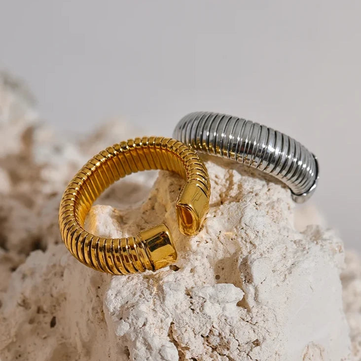 Anel Ajustável Elastic Minimalista