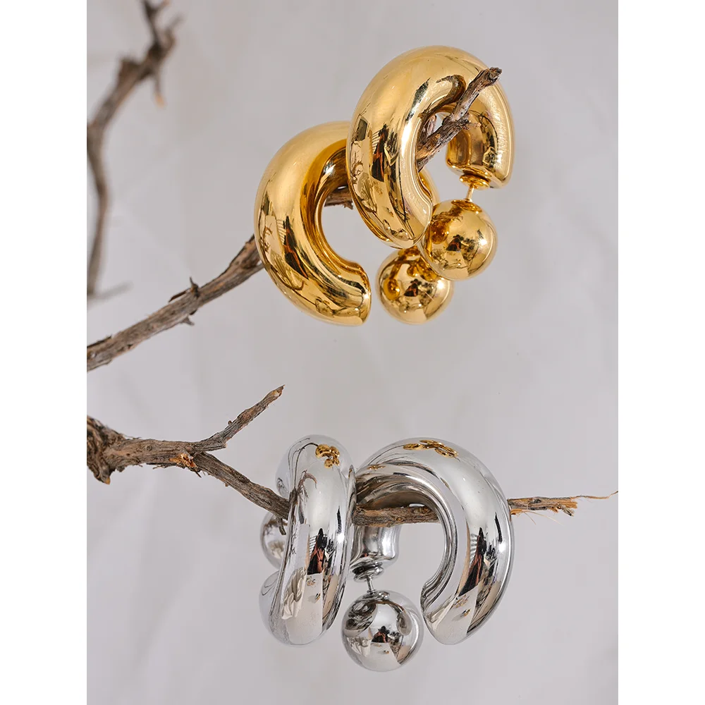 Brinco em Ouro 18k Argola C