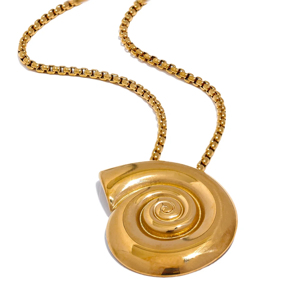 Colar Caracol em Ouro 18k