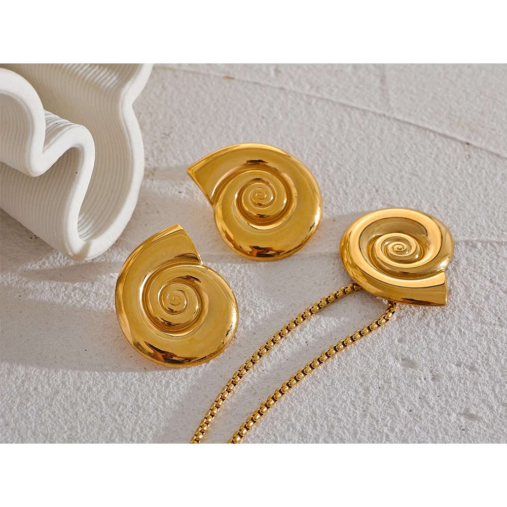 Colar Caracol em Ouro 18k