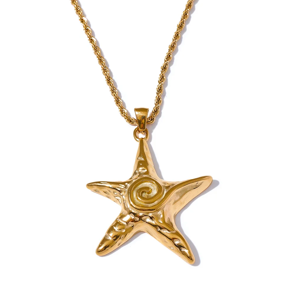 Colar Estrela do Mar em Ouro 18k