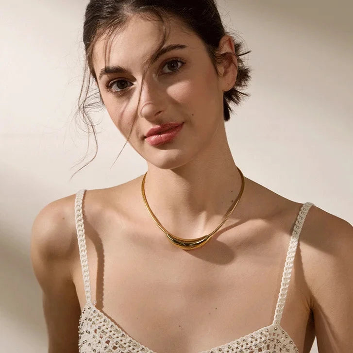 Colar Choker Light Detalhe