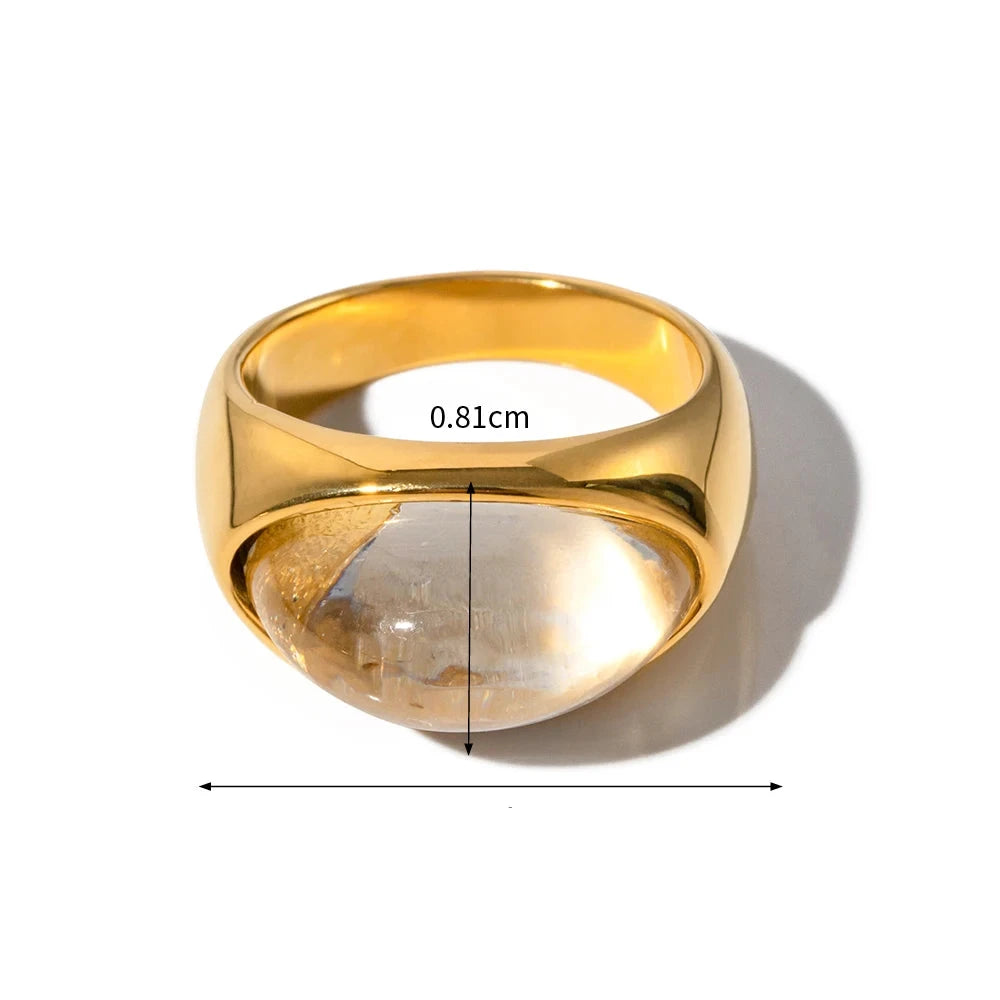 Anel Minimalista Long Flat