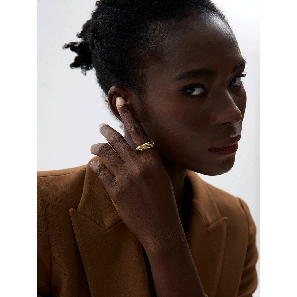 Anel Ajustável Elastic Minimalista