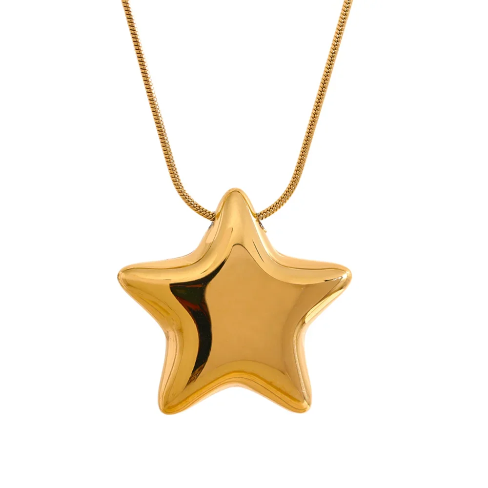Colar Estrela Minimalista em Ouro 18k