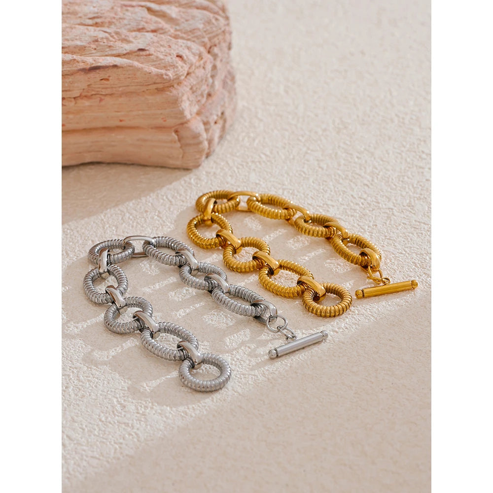 Pulseira Corrente Oval Grande