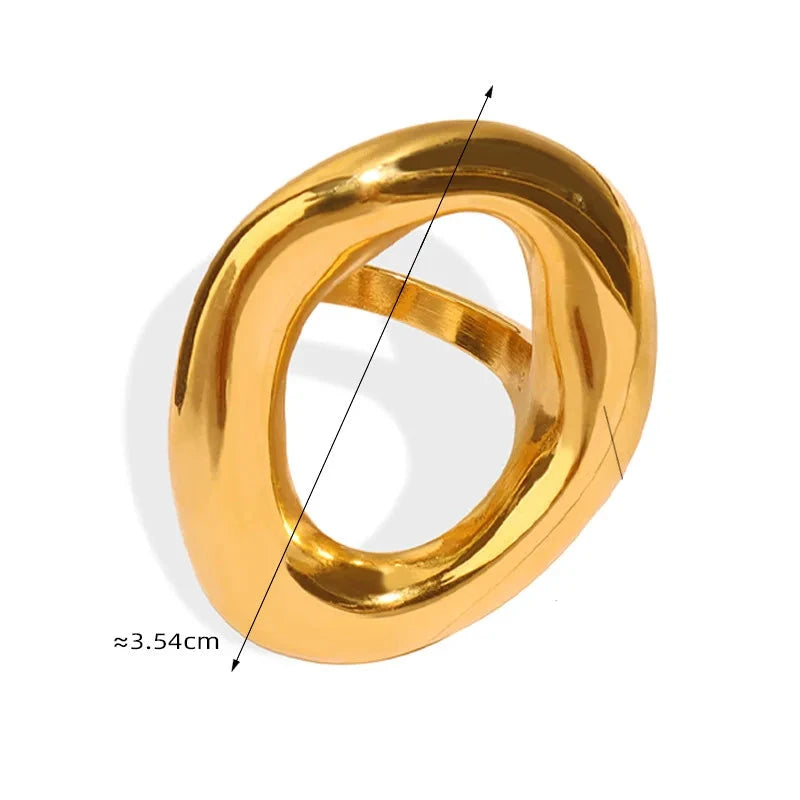 Anel Maximalista Geométrico Hyperbole