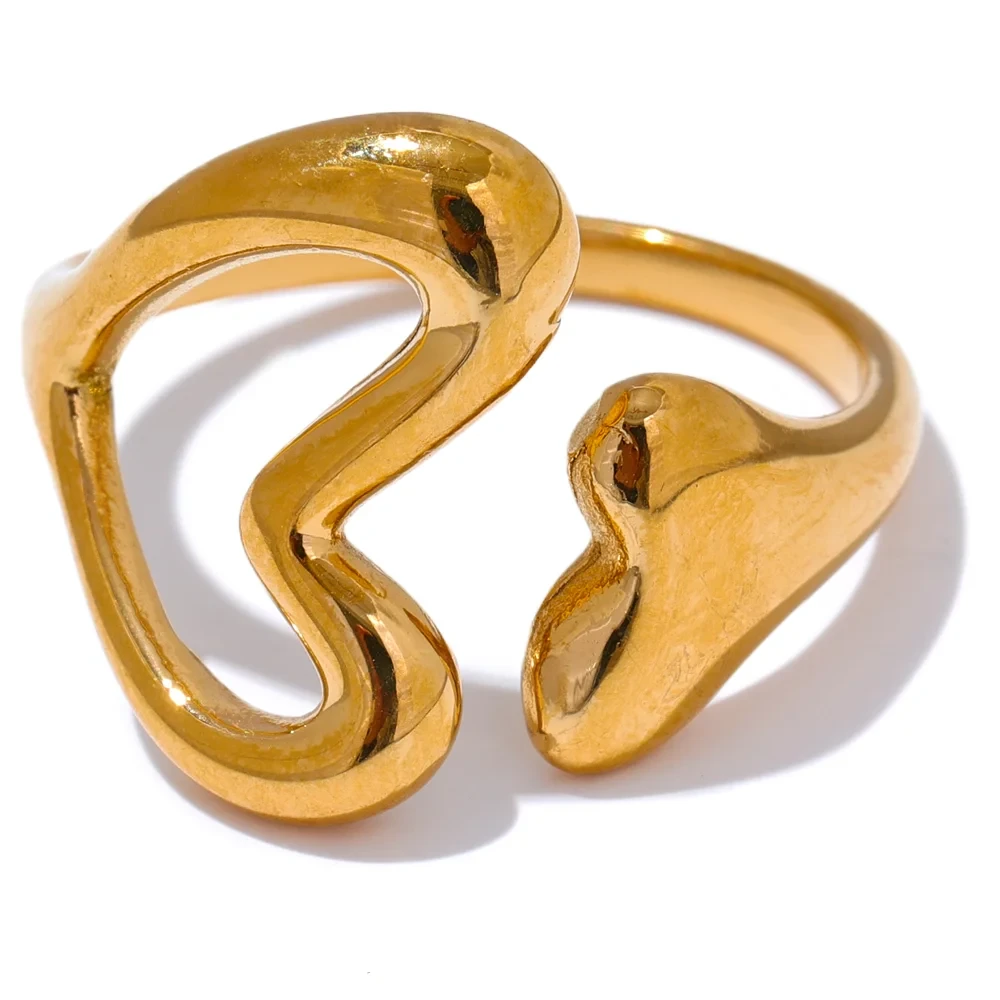 Anel Ajustável Duplo Coração