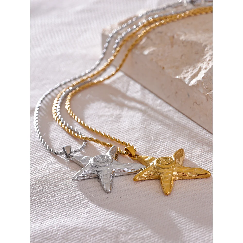 Colar Estrela do Mar em Ouro 18k