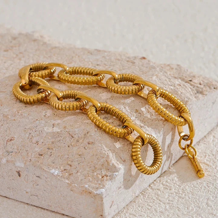 Pulseira Corrente Oval Grande