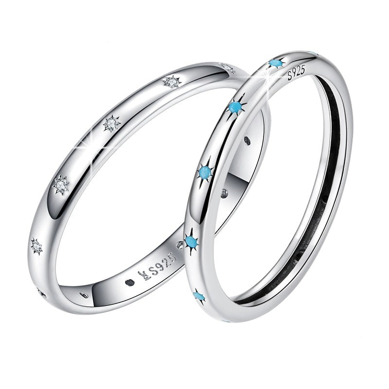 Anel Brilho Estelar em Prata 925