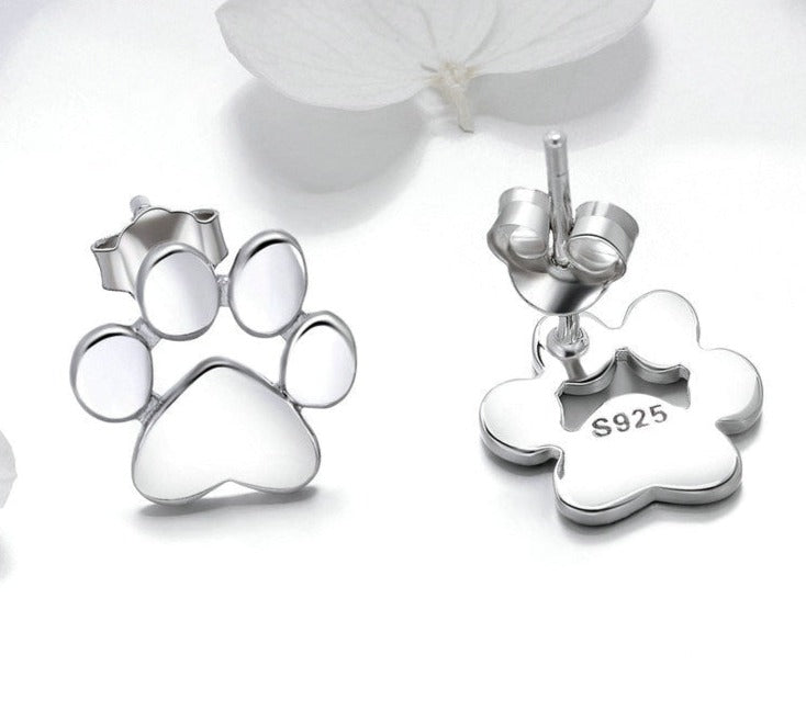 Brinco Patinhas Dog em Prata 925