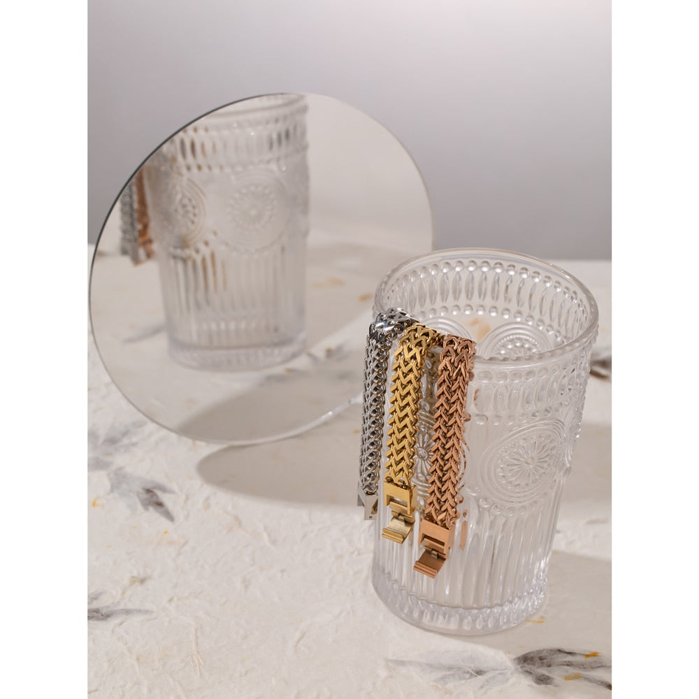 Pulseira Corrente Cubana Exclusiva