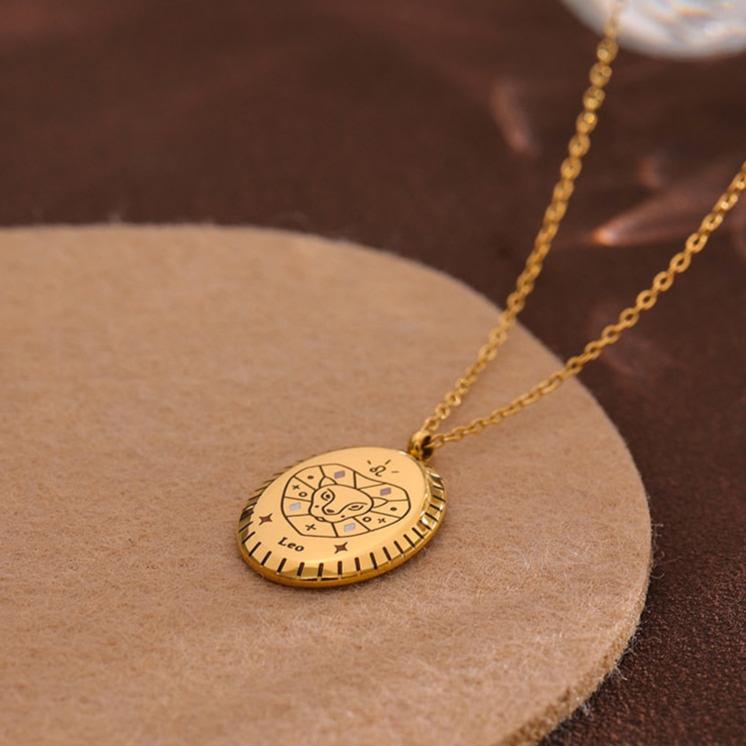 Colar Pingente Signos Ouro 18k