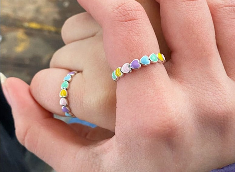 Anel Light Colors em Prata 925