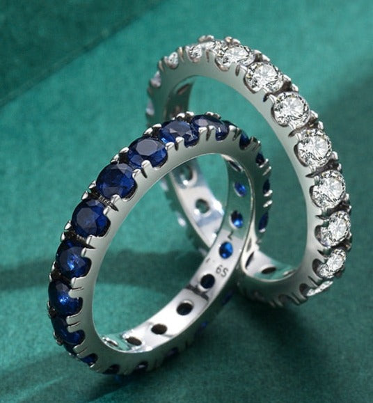 Anel Luxury Zircônia Cúbica em Prata 925