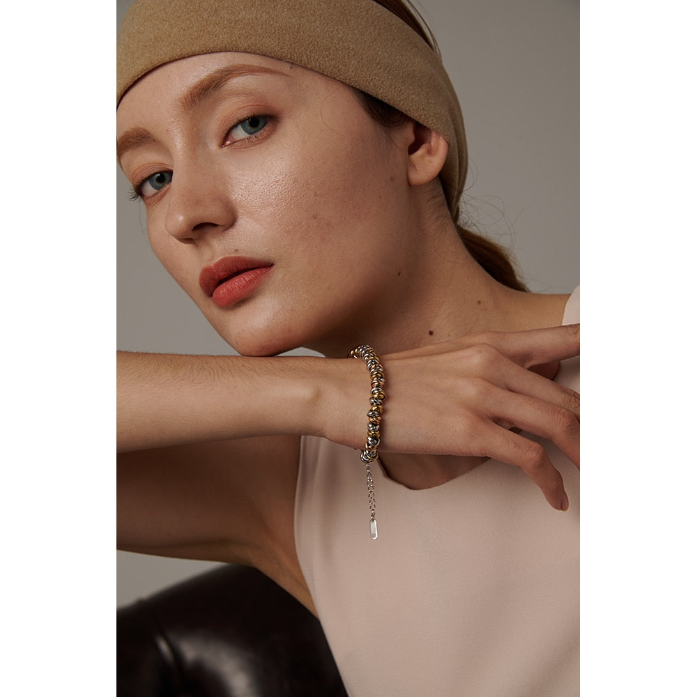 Pulseira Anelado Irregular Vertti