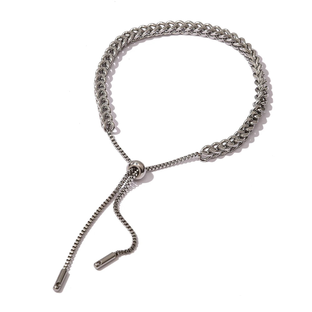 Pulseira Ajustável Corrente Minimalista