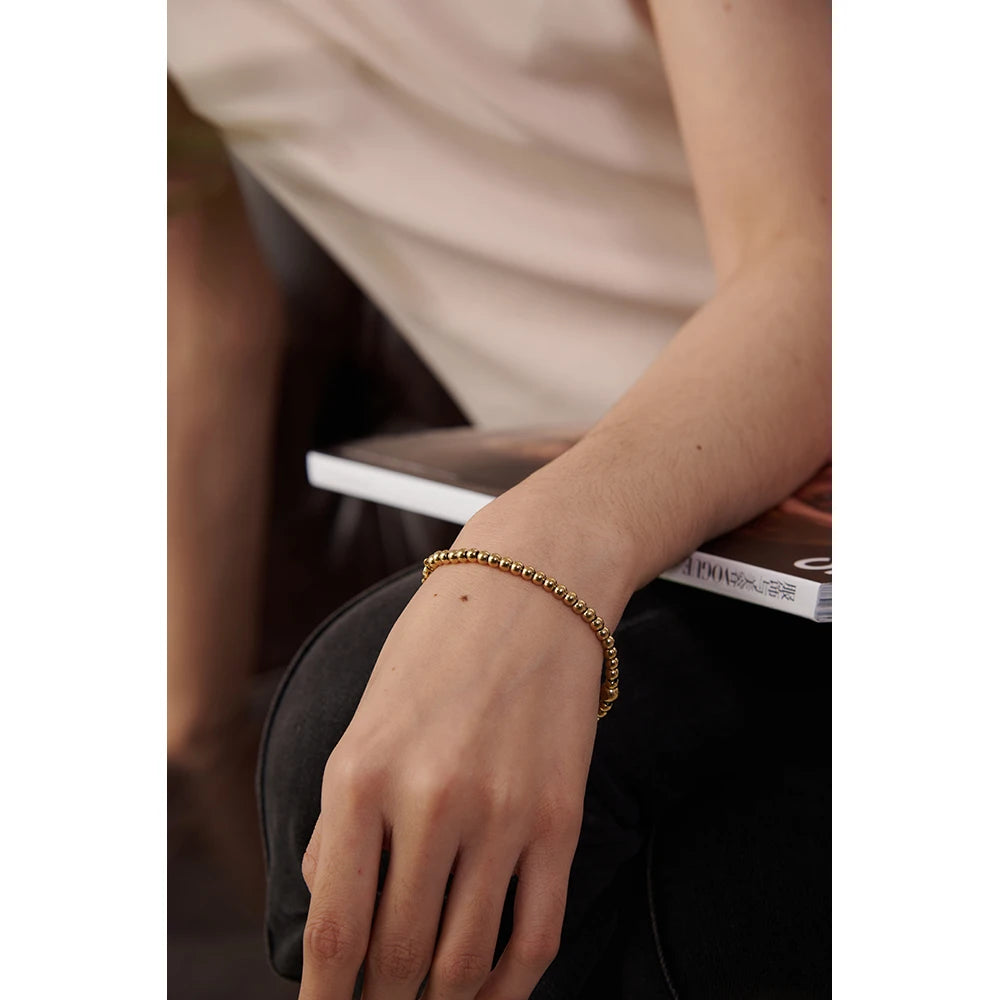 Pulseiras Esferas e Detalhe Zircônia
