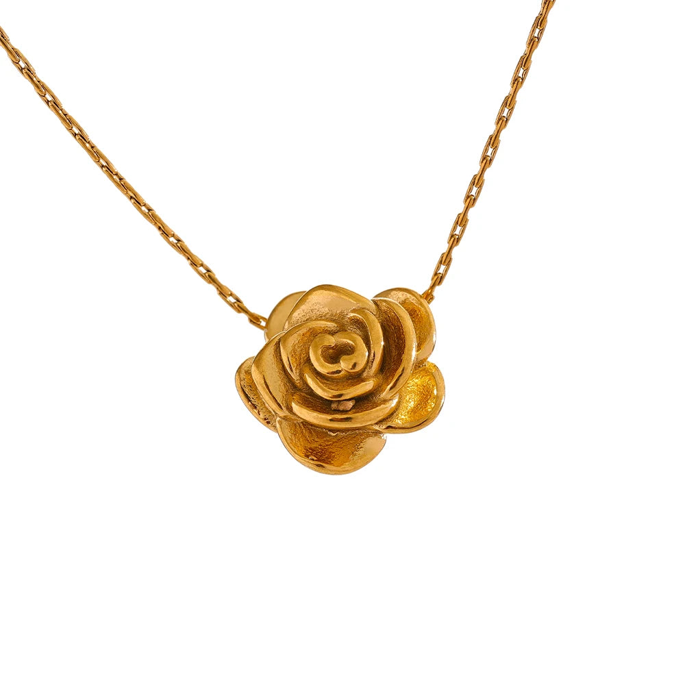 Colar Flor Delicada Minimalista
