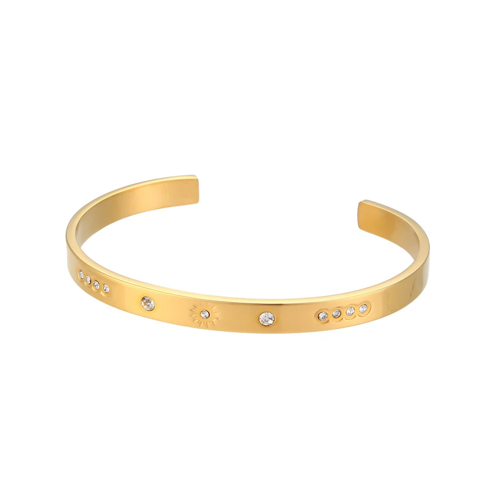 Braceletes Ajustáveis Estrelas Minimalistas
