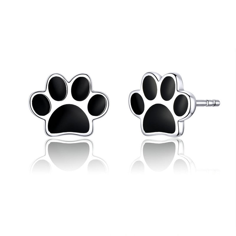 Brinco Patinhas Dog em Prata 925